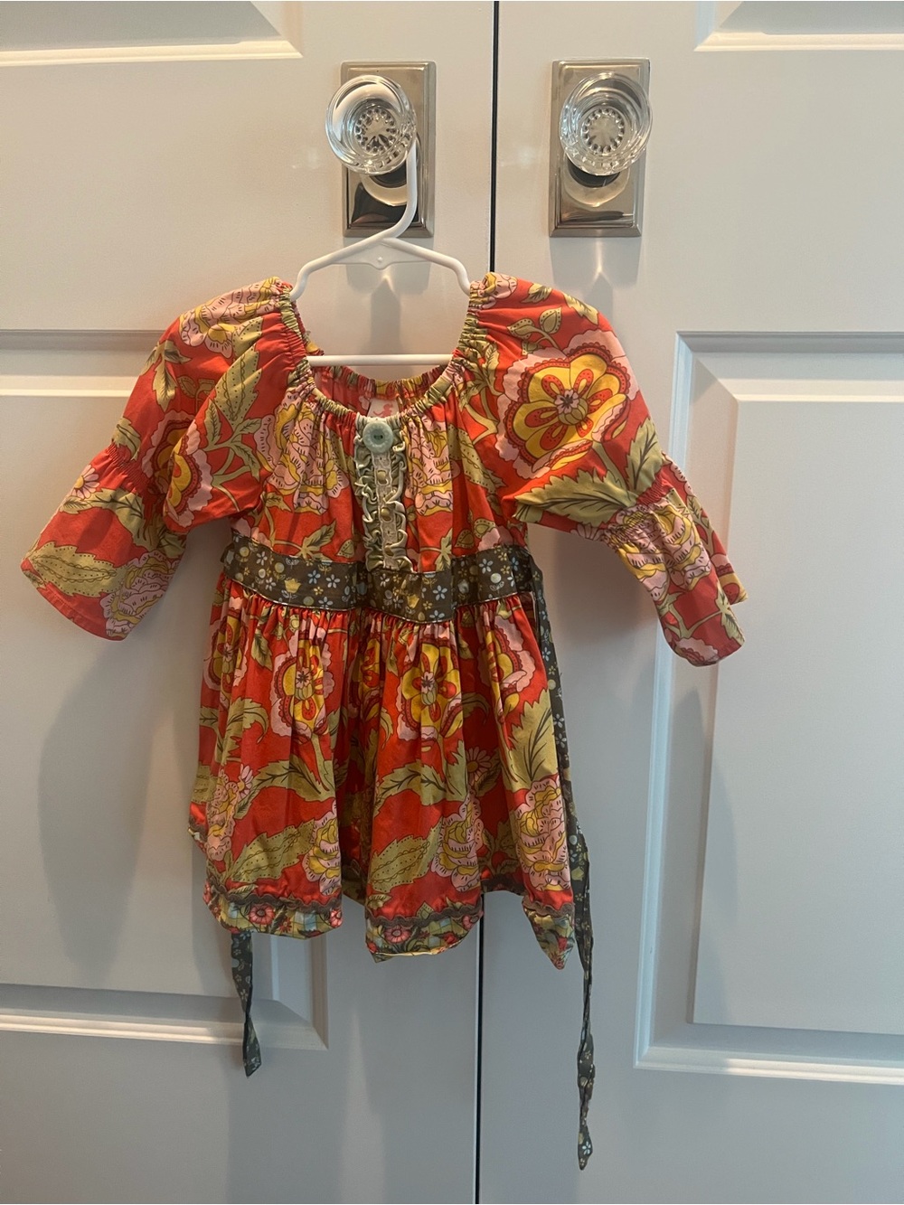 Matilda Jane Tomato Peasant Top